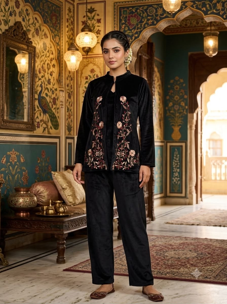 BLACK CO-ORD SET